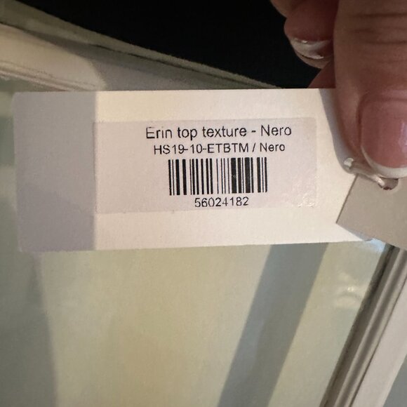 Wanderlust Swim (Elce) Black Erin Bikini Top Size S - NWT - Picture 4 of 6